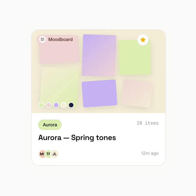 Bowl — Moodboard: Aurora Spring tones