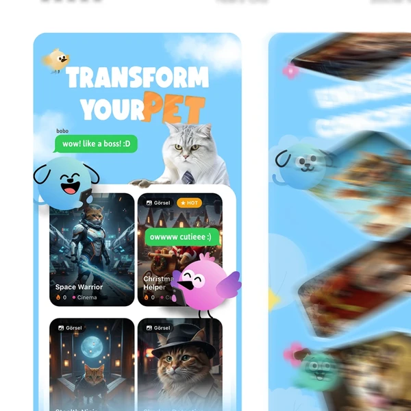 Petzly App Store screens